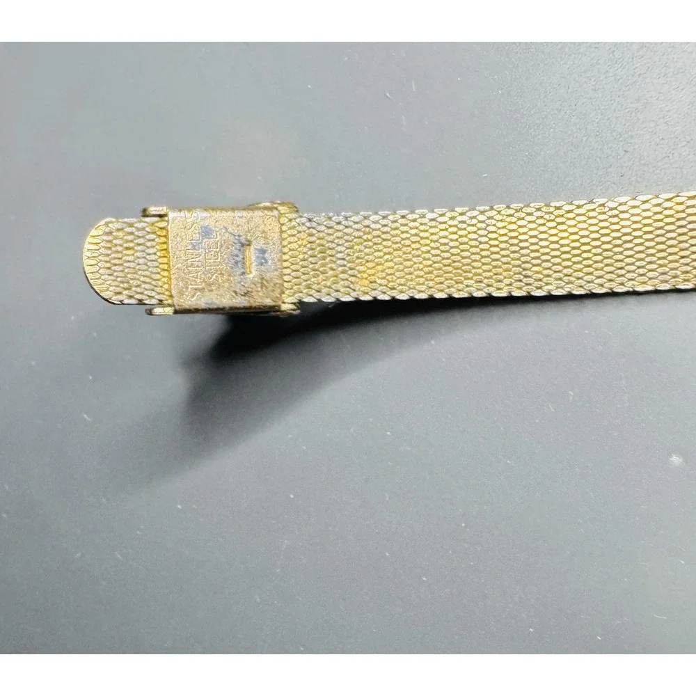 Vintage Austin Premier Quartz Women's Watch Gold Tone Mesh Band WORKING
